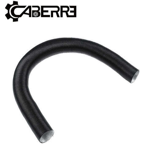 Kit Tuyaux Chauffage Auxiliaire Diesel - Diamètre 75 Mm - Longueur 36-80 Cm - Pour Eberspacher, Webasto, Propex - Conduit Air Chaud/froid