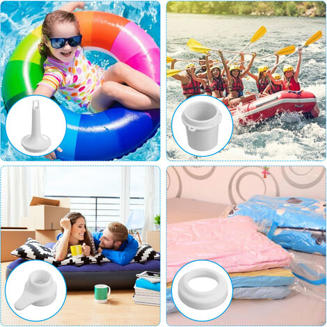 Pompe à air électrique 300L/min Piscine Bateaux pneumatiques Matelas gonflable Souffleur 3000mAh