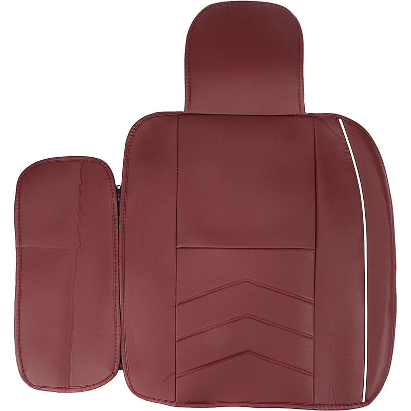Acquista Set di coprisedili per auto universali Cuscino per sedile per  veicolo in pelle PU traspirante Copertura completa per SUV berlina  Hatchback