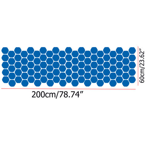 1/2PCS adesivi per auto universali a nido d'ape copertura