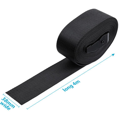 Fibbia A Camme Cinghia Set Di 2 Cinghie Di Fissaggio Per Carico, 2.5m X 25mm, Con Fibbia A Camme - Nylon, Resistenza 250kg, Colore Blu Fibbia A Camme Cinghie - Foto 2