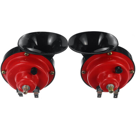 2 pz 120DB 510 HZ 12 V Auto Forte Dual Tone Lumaca Corno Elettrico Sirena Per Auto Camion Moto Moto Barche Hasaki