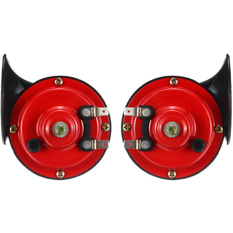 2 pz 120DB 510 HZ 12 V Auto Forte Dual Tone Lumaca Corno Elettrico Sirena Per Auto Camion Moto Moto Barche Hasaki
