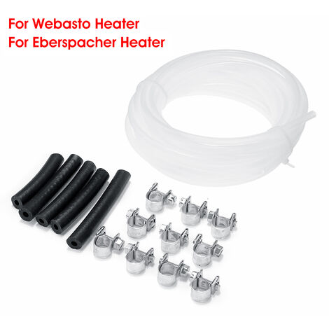 Kit Tubo Carburante Per Riscaldatore Eberspacher - Set Con Supporti, Facile Installazione
