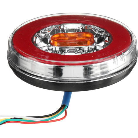 24V LED Hamburger luci posteriori posteriori per camion camion roulotte  autobus camper Hasaki