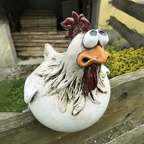 Vogel Dekofigur Gartenschmuck  Keramikfigur Vogel  30 cm Gartenfigur  Handarbeit 