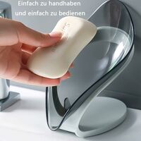 Kreativ Seifenschale Seifenhalter Badezimmer Seifenablage Badzubehör 