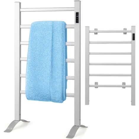 FISHTEC Étendoir Séchoir à Linge Electrique Chauffant Pliable 100W - 8