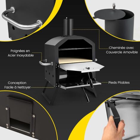 Test du four à pizza cozze 17 : performance extérieure à gaz