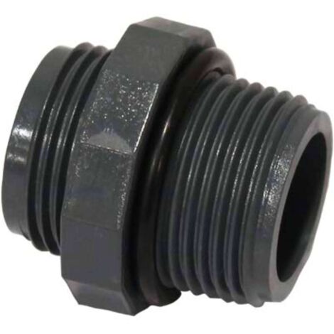 Nipplo con guarnizione or 1"x1" m conf. da 50 pz