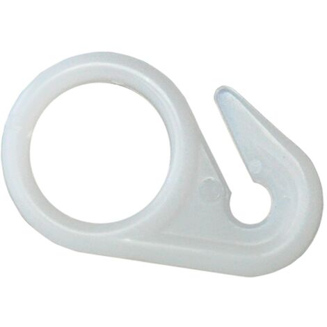 Koncreto Anello Nylon Per Tenda Mm 47 Pz 10 In Blister.