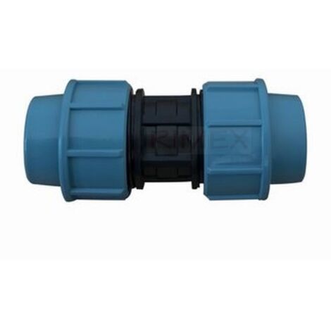 MANICOTTO RIDOTTO A COMPRESSIONE PER ACCOPPIAMENTO TUBO POLIETILENE UNIDELTA Ø32x25 - PN16