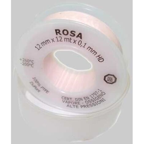 NASTRO TEFLON PER VAPORE E ALTE TEMPERATURE - 19 x 12 x 0,10