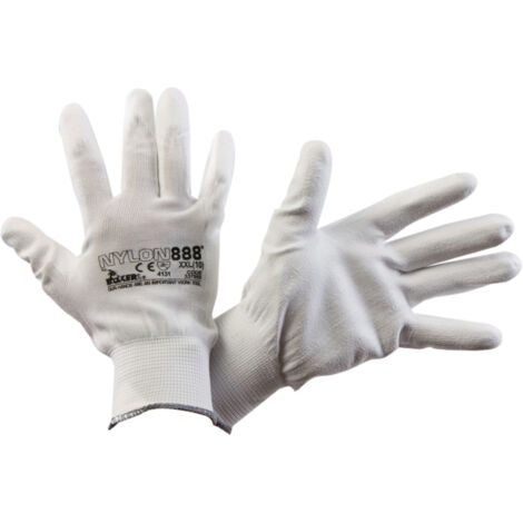 Guanti Nylon/888 Palmo Poliuretano Tg. 8 - 12 Pa (1/2)