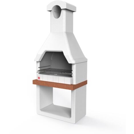 BARBECUE IN MURATURA 88X58X197 CM MONZA