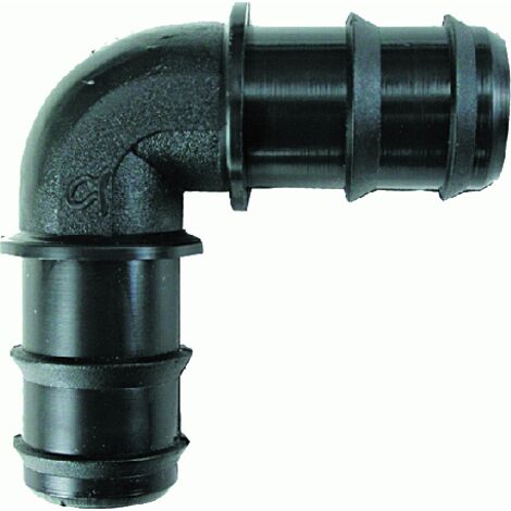pz 10 gomito portagomma per irrigazione da diametro mm 32 curva