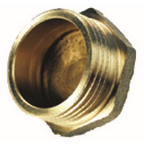 IDRAULICA-TAPPO MASCHIO 292 OTTONE GIAL D  1 Q.TA 10 (1/2)