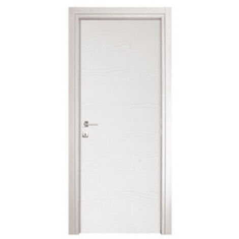 PORTA MOD. MICROTEC FRASSINO BIANCO CM.210X90 S/MANIGLIE (1/4)