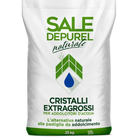 ITALKALI Cristalli di salgemma addolc.acque kg.25