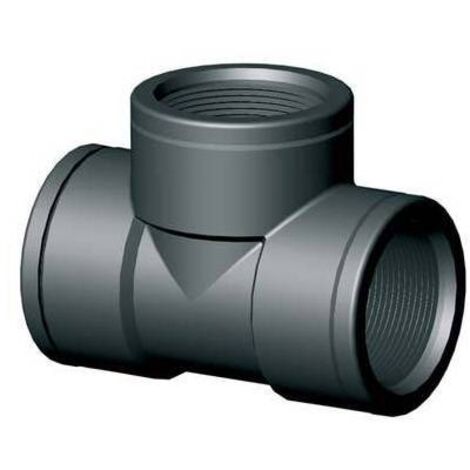 Irritec Raccordo a T 90 Gradi Femmina-Femmina Polipropilene 1-2
