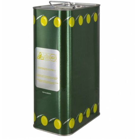 Lattina Per Olio 3 L Senza Tappo 2022 - 20 Pz