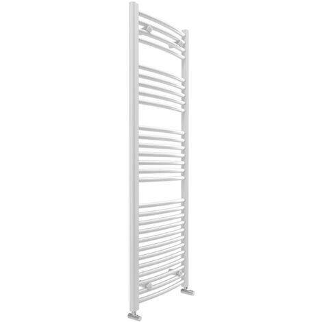 TERMOARREDO SCALDA SALVIETTE MOD. SAN REMO BIANCO CURVO - H 1420 L 500