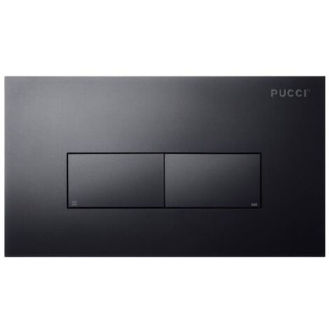 Pucci Placca di comando Eco Linea Nera Opaco  80230561 (1/2)