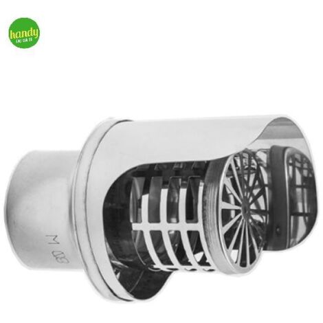 Terminale Zinco Group Canna Fumaria Acciaio Inox ø80 Mm