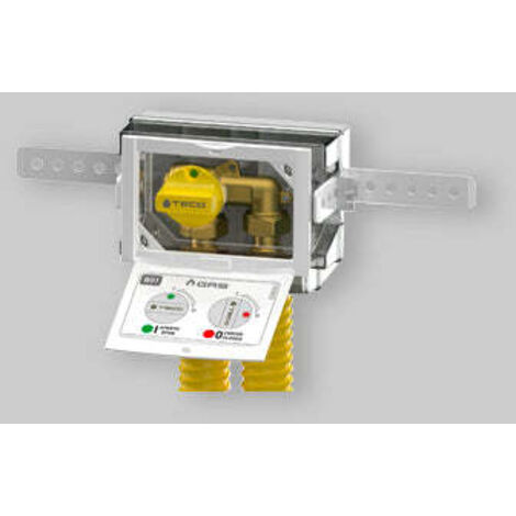 Rubinetto Di Intercettazione Gas Da Incasso A "U" K2. 1 'New' Teco 3/4" Dn 15