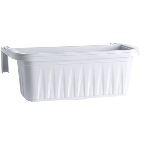Balconetta Rettangolare 'Rondine' Cm 50X20Xh.18,5 - Lt.11 Grigio