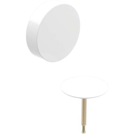 Geberit Accessori - Set di completamento per vasca da bagno, con comando girevole, d52, bianco alpino 150.281.11.1