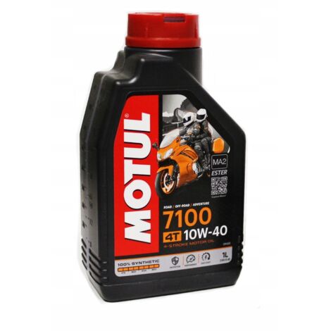 LUBRIFICANTE MOTO '7100' 10W-40 4 TEMPI MOTUL 1 lt