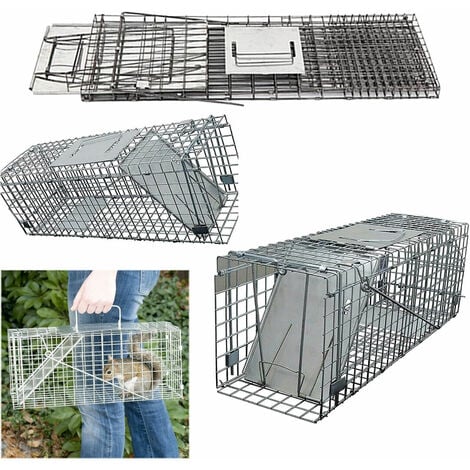 Piège à rats Cage à rats Piège vivant Modèle filaire respectueux des animaux  Réutilisation
