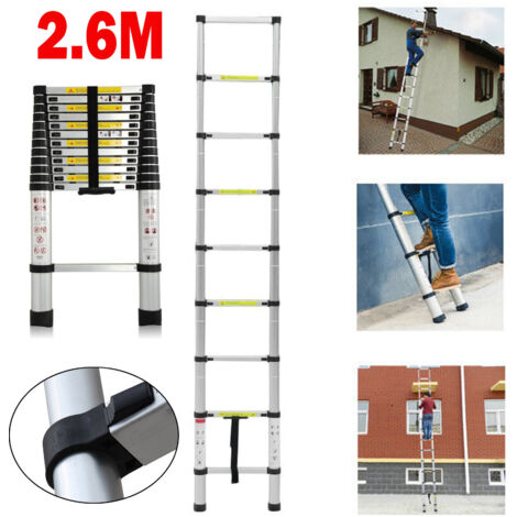 HBTower Escabeau 2 Marches Pliable, Échelle avec Pédales Antidérapantes