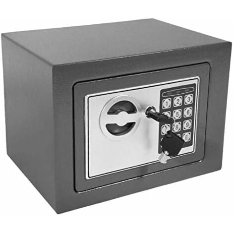 Mini coffre-fort électronique à la maison en acier numérique Clé coffre-fort  en argent comptant