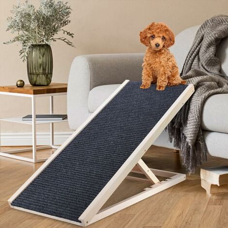 Rampe pour chien, rampe pour canapé ou lit - pour les grands petits chiens  et chats, 6 Rampe réglable en couche jusqu'à 200 Lb, 40 en long