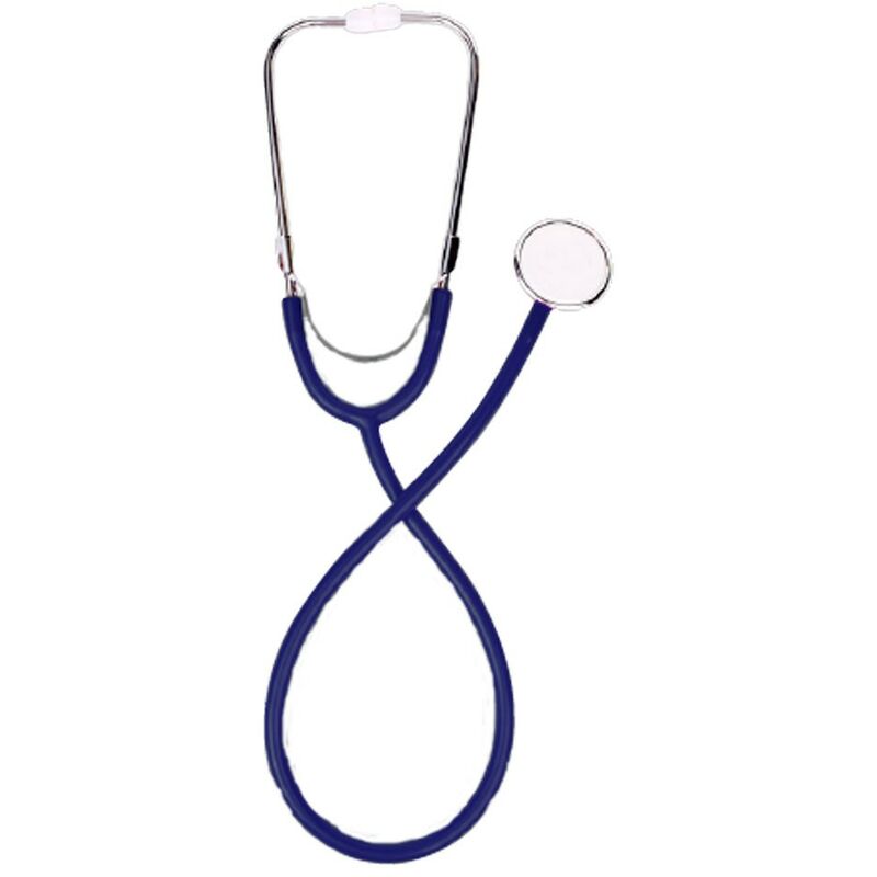 Mobiclinic®, Stéthoscope, Stéthoscope de Diagnostic, Stetoscope adulte  professionnel, Une cloche, Bleu marine