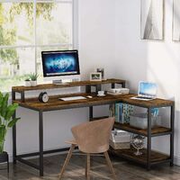 Tribesigns Computer Desk, L-Shaped Writing Workstation, Home Office ...