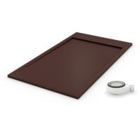 Piatto doccia 100X130 PREMIUM AMBIENTE Cioccolato Ral 8017