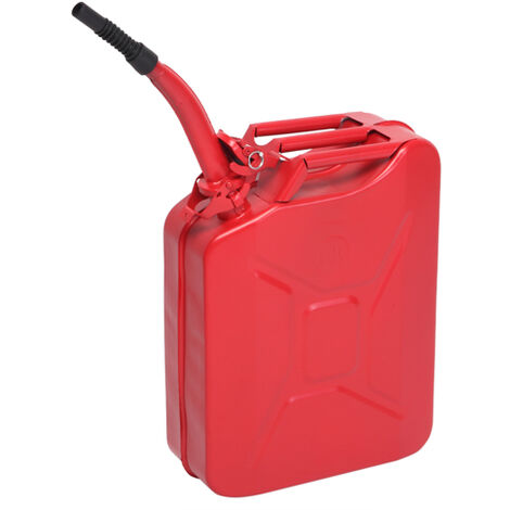 Kanister 5L Benzinkanister Kraftstoffkanister Reservekanister Kunststoff  rot
