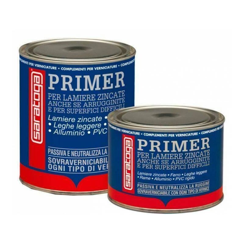 SARATOGA PRIMER PER LAMIERE ZINCATE GRIGIO CHIARO LT.1