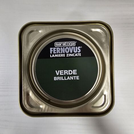 FERNOVUS LAMIERE ZINCATE 750 ML. - COLORE VERDE BRILLANTE