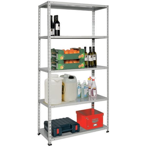 SCAFFALE GENIUS 5 PIANI - PORTATA 50KG.