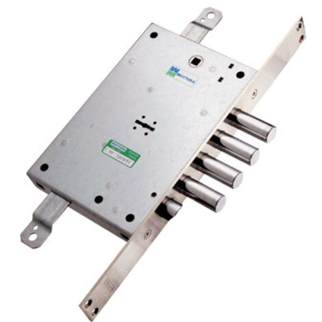 SERRATURA MOTTURA CHIUSURA TRIPLICE MEZZO GIRO PER PORTONE BLINDATO -52.771/28DX