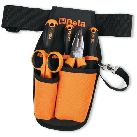 BETA-2005MPU/E - MARSUPIO PORTA ATTREZZI CON 5 UTENSILI CINTURA REGOLABILE