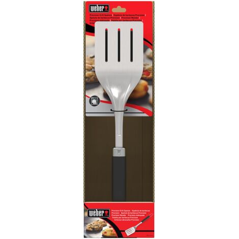 PALETTA PER BBQ WEBER IN ACCIAIO INOX PREMIUM ANTISCIVOLO DA 46CM - 6761
