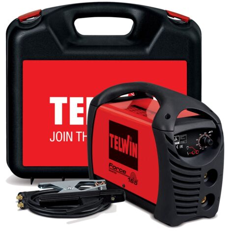 Saldatrice inverter Telwin Force 165 con valigetta 815857
