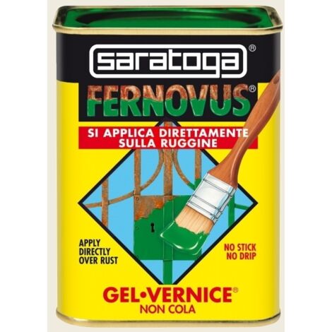 Vernice gel antiruggine fernovus 750ml bianco crema brillante saratoga