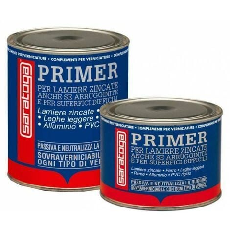 SARATOGA PRIMER PER LAMIERE ZINCATE GRIGIO CHIARO LT.1