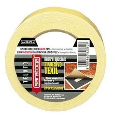 Nastro Biadesivo Retinato 50 Mm X 25 Mt - Foto 2